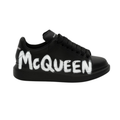 Alexander McQueen Oversized Sneaker (Black/White Graffiti)