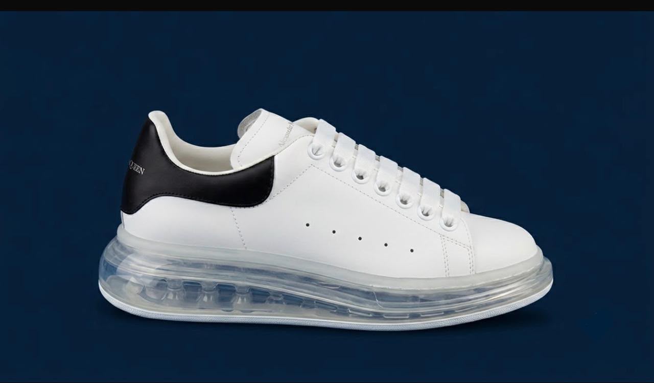 Alexander McQueen Oversized Suela Transparente