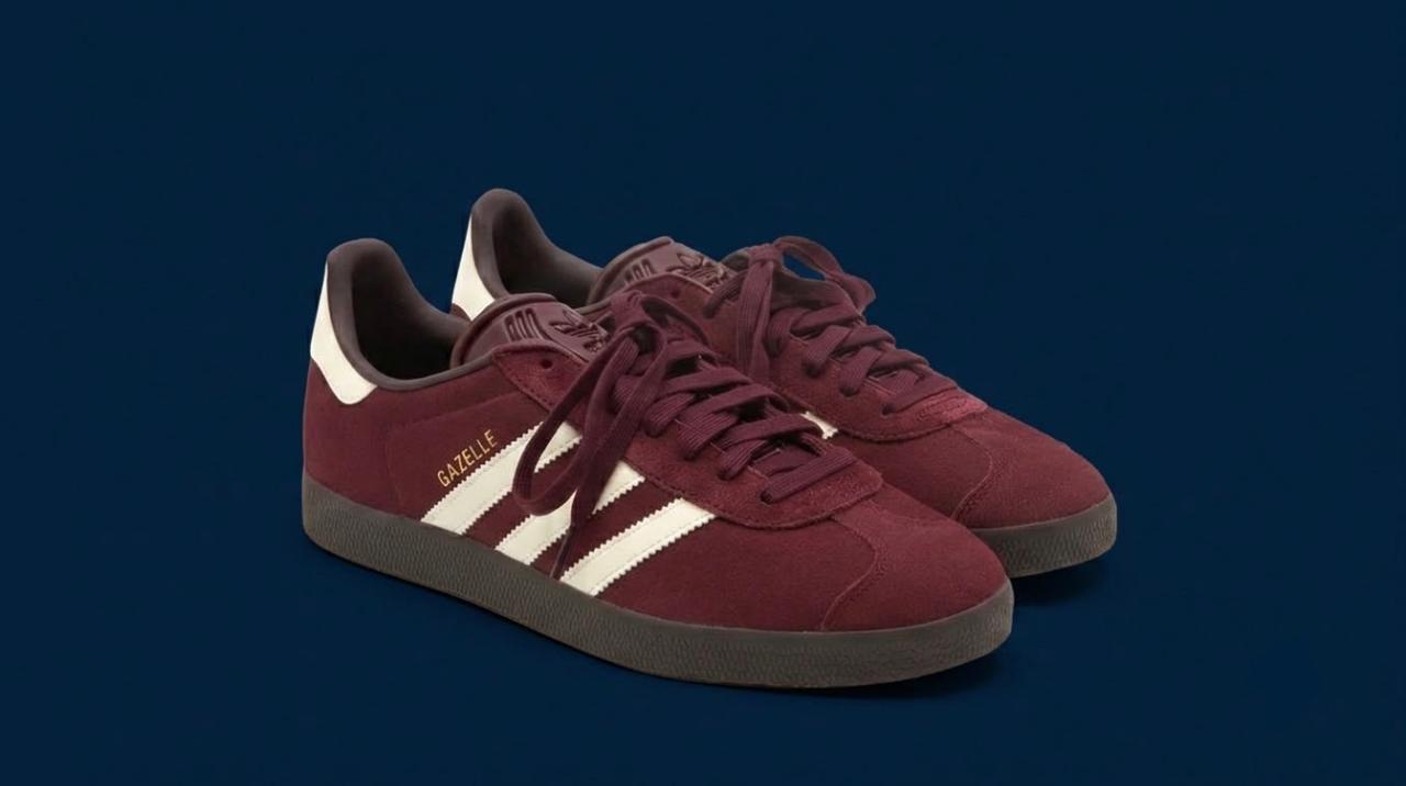 Adidas Gazelle Burgundy