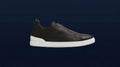 Zegna Triple Stitch Sneaker Negro