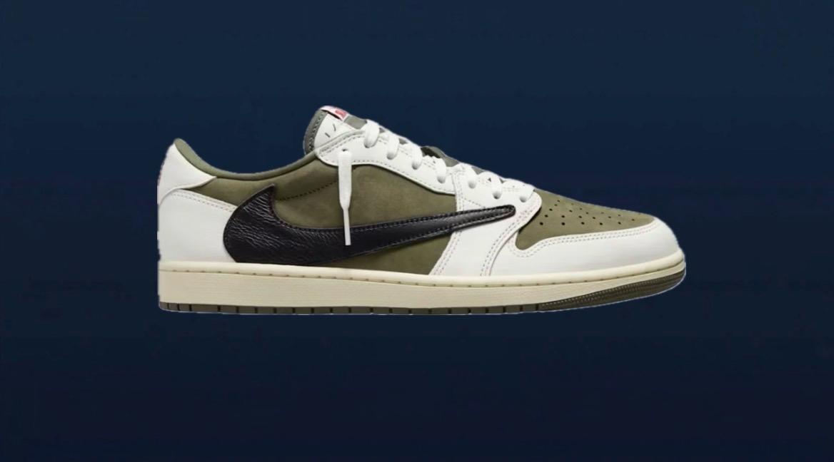 Travis Scott x Air Jordan 1 Low OG "Medium Olive"