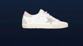 Golden Goose Superstar "White/Pink Heel"